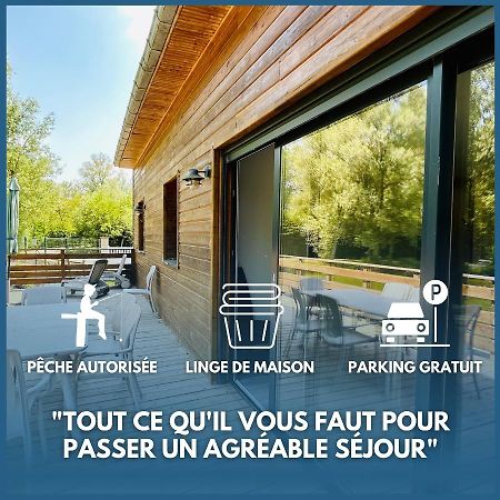 Chalet Avec Terrasse Sur Pilotis Vue Sur L'Etang 特伊 外观 照片