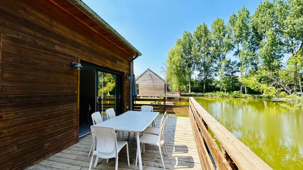 Chalet Avec Terrasse Sur Pilotis Vue Sur L'Etang 特伊 外观 照片