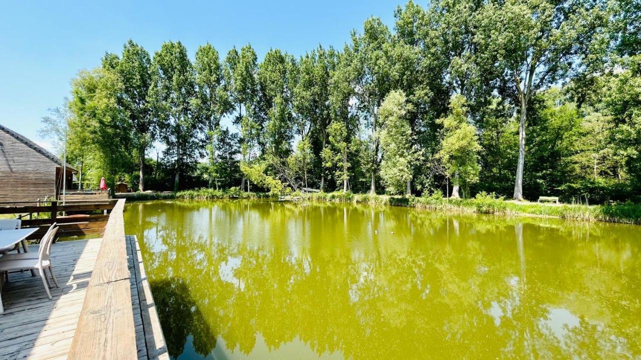 Chalet Avec Terrasse Sur Pilotis Vue Sur L'Etang 特伊 外观 照片