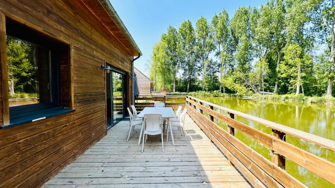 Chalet Avec Terrasse Sur Pilotis Vue Sur L'Etang 特伊 外观 照片