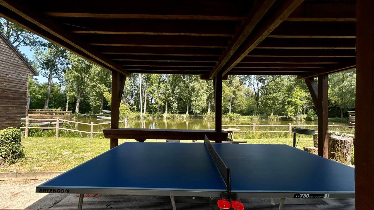 Chalet Avec Terrasse Sur Pilotis Vue Sur L'Etang 特伊 外观 照片